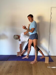 Cours de yoga Iyengar avec Josep